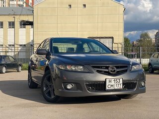 2006 Mazda 6 I (GG) Рестайлинг, серый, 480000 рублей, вид 1