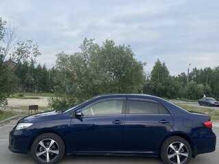 2012 Toyota Corolla X (E140, E150) Рестайлинг, синий, 1150000 рублей, вид 3