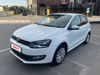 2012 Volkswagen Polo V, белый, 777000 рублей, вид 1
