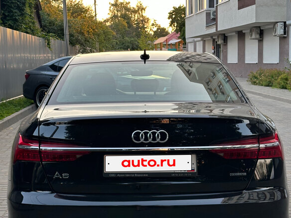 2021 Audi A6 45 TFSI V (C8), чёрный, 4450000 рублей - вид 13
