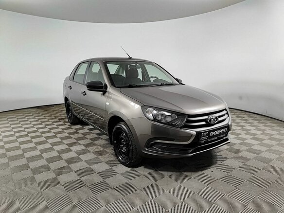 2019 Lada (ВАЗ) Granta I Рестайлинг, коричневый, 480000 рублей - вид 2