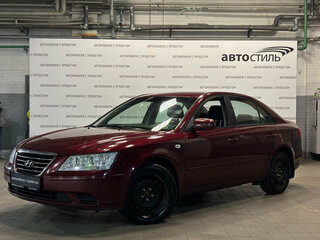 2008 Hyundai Sonata V (NF) Рестайлинг, красный, 579000 рублей, вид 1