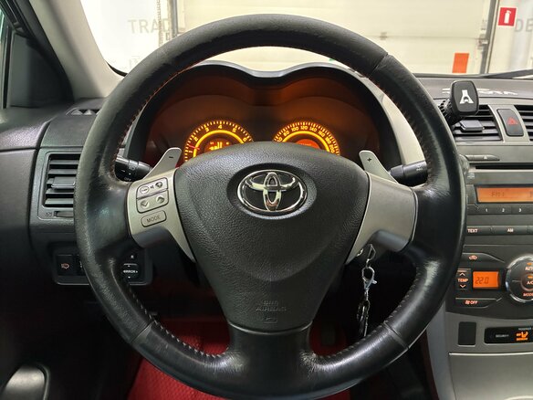2008 Toyota Corolla X (E140, E150), чёрный - вид 13