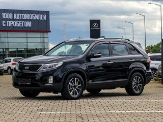2013 Kia Sorento II Рестайлинг, чёрный, 1375000 рублей, вид 1