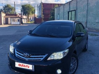 2012 Toyota Corolla X (E140, E150) Рестайлинг, чёрный, 795000 рублей, вид 2