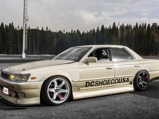 1990 Nissan Laurel VI (C33), белый, 1000000 рублей, вид 1