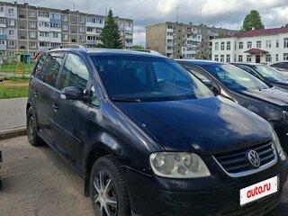 2006 Volkswagen Touran I, чёрный, 380000 рублей, вид 1