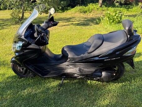 2013 Suzuki Burgman (SkyWave) 400, чёрный, 360000 рублей, вид 1
