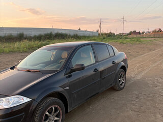 2008 Renault Megane II Рестайлинг, чёрный, 400000 рублей, вид 4