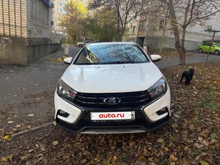 2021 Lada (ВАЗ) Vesta SW Cross I, белый, 950000 рублей, вид 2