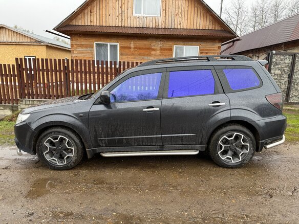 2008 Subaru Forester III, серый, 1200000 рублей - вид 3