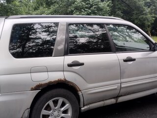 2005 Subaru Forester II, серебристый, 450000 рублей, вид 3