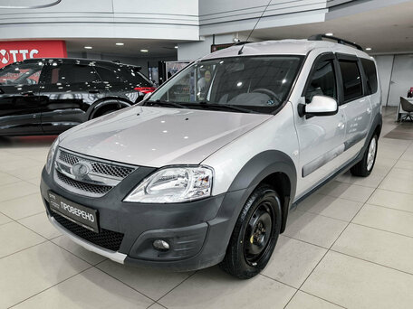 2019 Lada (ВАЗ) Largus Cross I, серебристый, 830000 рублей, вид 1