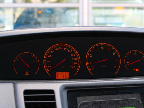 2005 Nissan Primera III (P12), синий - вид 11