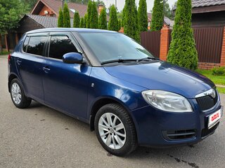 2009 Skoda Fabia II, синий, 490000 рублей, вид 4