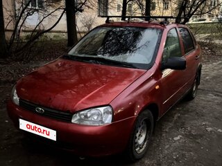 2005 Lada (ВАЗ) Kalina I, красный, 140000 рублей, вид 1