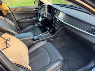 2019 Kia Optima IV Рестайлинг, синий, 1855000 рублей, вид 4