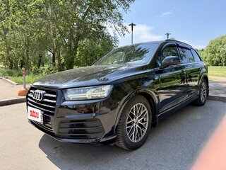 2018 Audi Q7 II (4M), чёрный, 3050000 рублей, вид 1