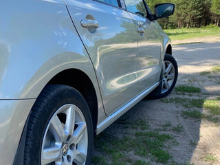 2013 Volkswagen Polo V, серебристый, 829000 рублей, вид 3