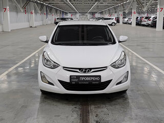 2015 Hyundai Elantra V (MD) Рестайлинг, белый, 1045000 рублей, вид 2