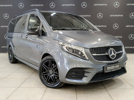 2021 Mercedes-Benz V-Класс Long 300 d длинный III (W447) Рестайлинг, серый, 6490000 рублей, вид 3