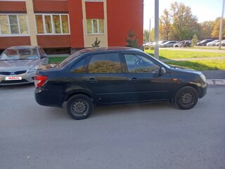 2012 Lada (ВАЗ) Granta I, чёрный, 200000 рублей, вид 2