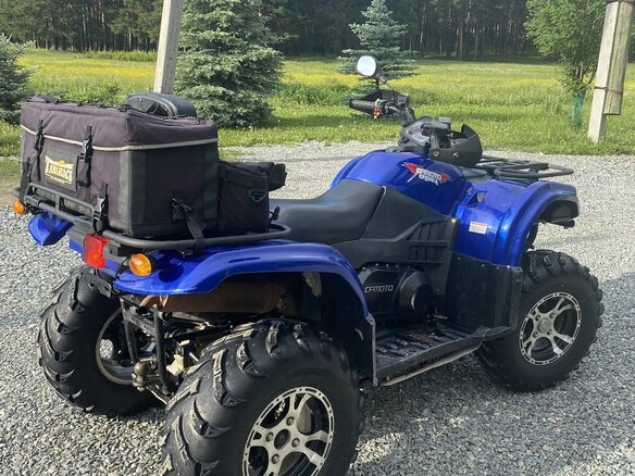 2012 CFMoto CF500, синий, 460000 рублей - вид 7
