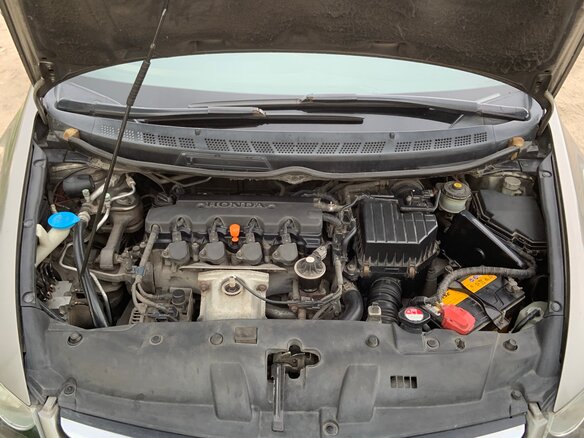2007 Honda Civic VIII, золотистый, 615000 рублей - вид 9