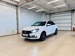 2019 Lada (ВАЗ) Vesta I, белый, 959000 рублей, вид 2