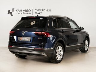 2017 Volkswagen Tiguan II, синий, 1949658 рублей, вид 3