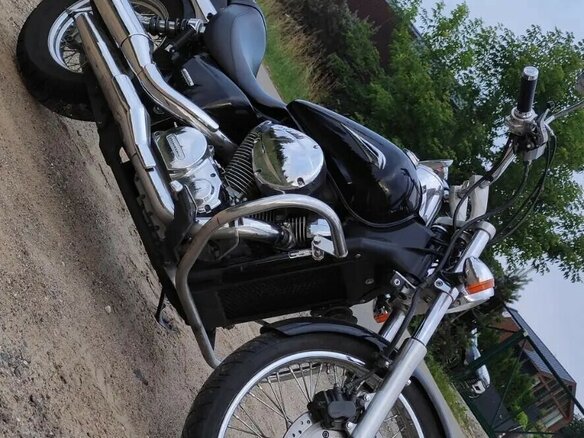 2008 Honda Shadow 750, чёрный, 515000 рублей - вид 10