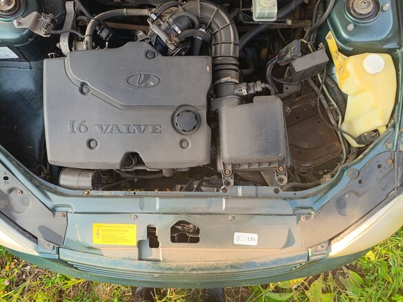 2007 Lada (ВАЗ) Priora I, зелёный, 110000 рублей - вид 6