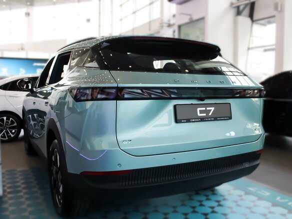 2026 Omoda C7, зелёный - вид 31