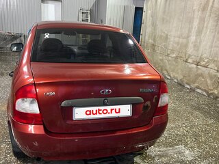 2007 Lada (ВАЗ) Kalina I, красный, 135000 рублей, вид 4