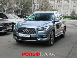 2017 Infiniti QX60 I Рестайлинг, серый, 2350000 рублей, вид 1