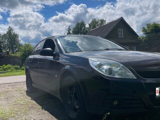 2008 Opel Vectra C Рестайлинг, чёрный, 320000 рублей, вид 2