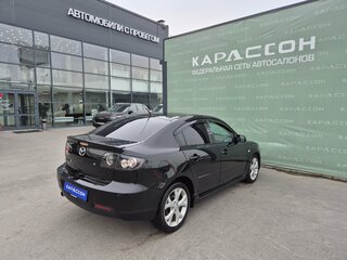 2008 Mazda 3 5-speed I (BK) Рестайлинг, чёрный, 730000 рублей, вид 2