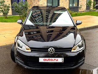 2015 Volkswagen Golf VII, чёрный, 1750000 рублей, вид 3