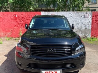 2013 Infiniti QX80 I, чёрный, 2800000 рублей, вид 2