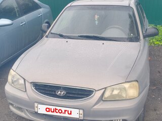 2009 Hyundai Accent ТагАЗ II, бежевый, 365500 рублей, вид 1