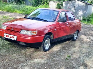 1998 Lada (ВАЗ) 2110, красный, 100000 рублей, вид 1