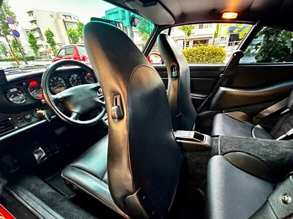 1995 Porsche 911 Carrera IV (993), красный - вид 9