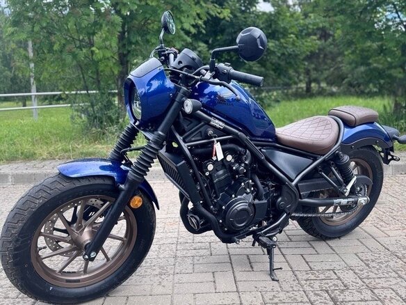 2025 Honda CMX 500 Rebel, синий, 700000 рублей