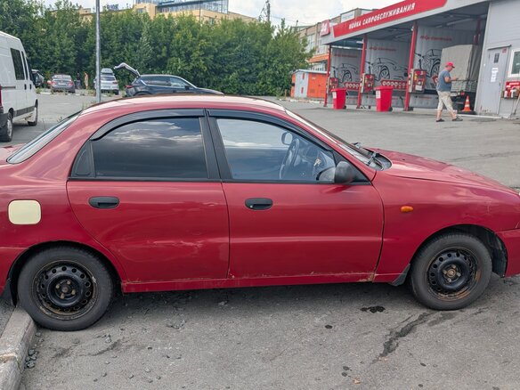 2008 Chevrolet Lanos I, красный, 150000 рублей - вид 3