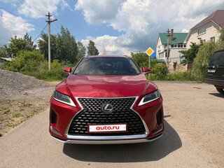 2021 Lexus RX 350 IV Рестайлинг, красный, 5700000 рублей, вид 2