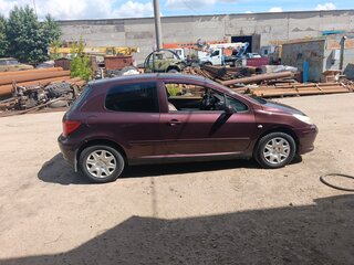 2006 Peugeot 307 I Рестайлинг, фиолетовый, 310000 рублей, вид 3
