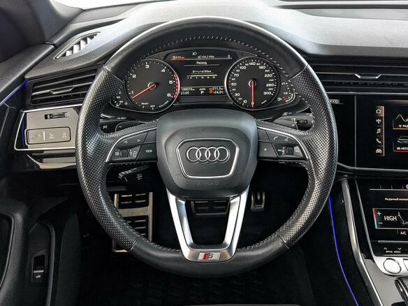 2019 Audi Q8 45 TDI I (4M), серый - вид 21