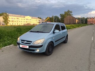 2007 Hyundai Getz I Рестайлинг, голубой, 400000 рублей, вид 3