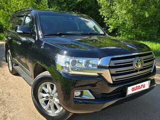 2015 Toyota Land Cruiser 200 Series Рестайлинг 2, чёрный, 5350000 рублей, вид 2