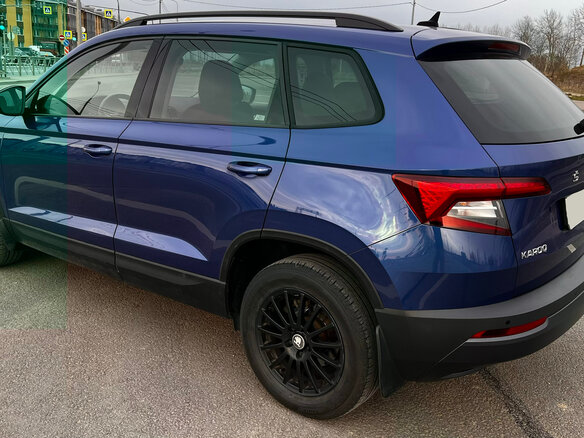 2020 Skoda Karoq I, синий, 1950000 рублей - вид 5